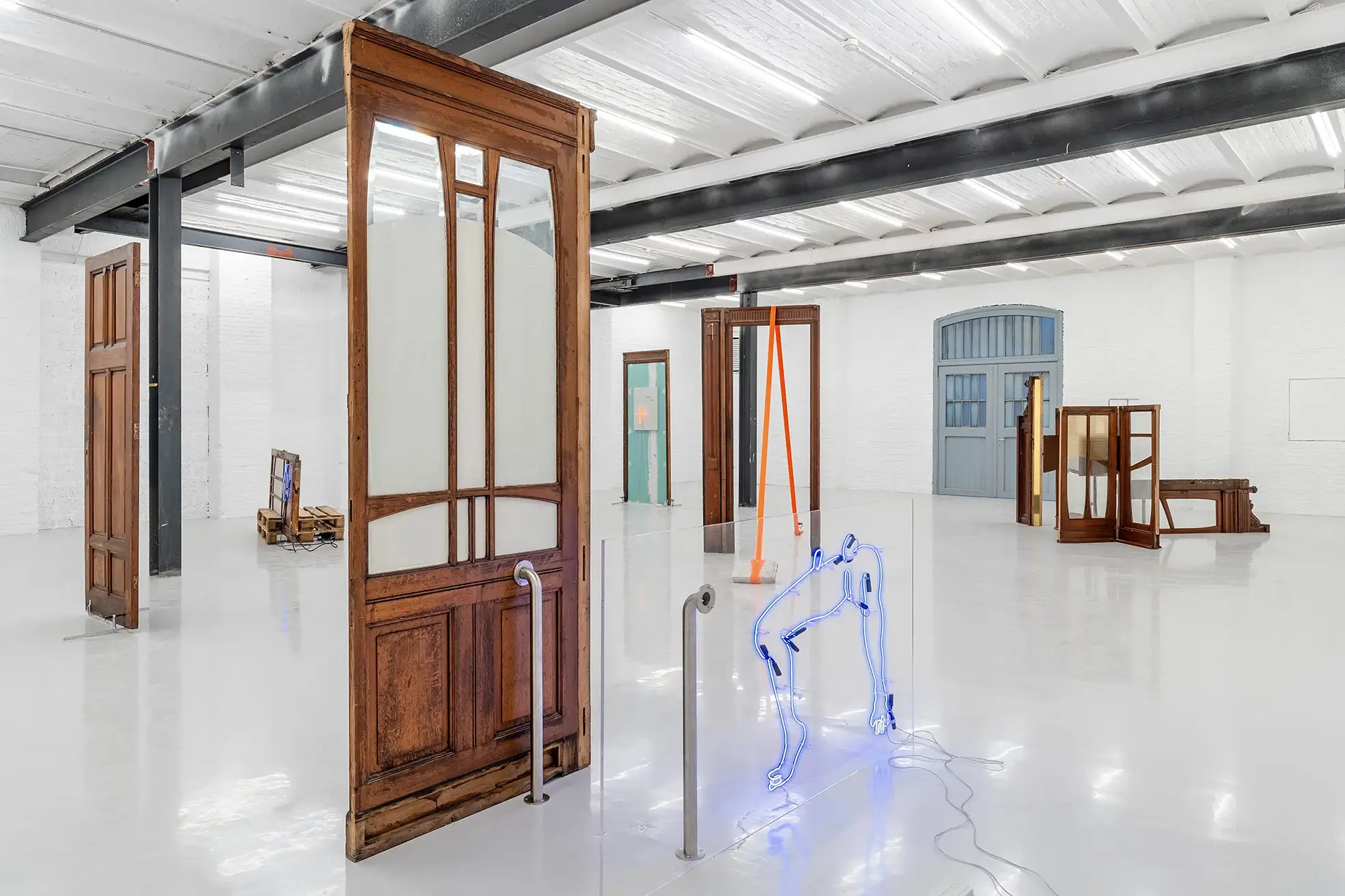 Displaced solo show, 12 Antwerp, 15 May - 7 July 2024. Curated by AIM EU. Photography by LUCID. 