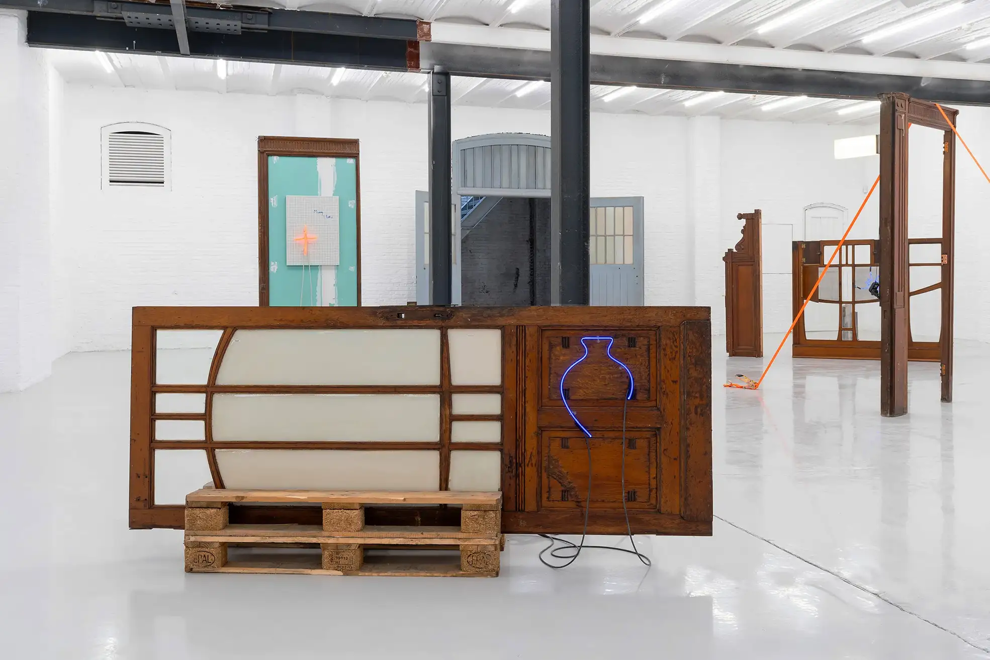 Displaced solo show, 12 Antwerp, 15 May - 7 July 2024. Curated by AIM EU. Photography by LUCID. 