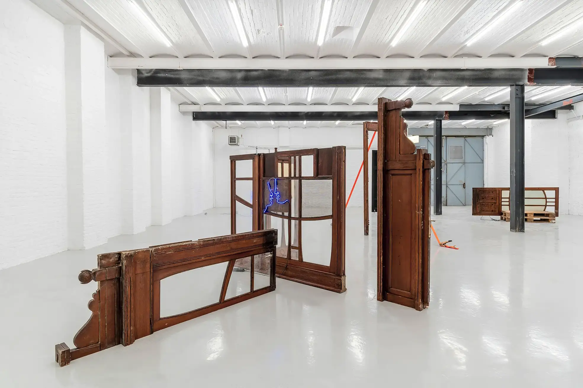 Displaced solo show, 12 Antwerp, 15 May - 7 July 2024. Curated by AIM EU. Photography by LUCID. 