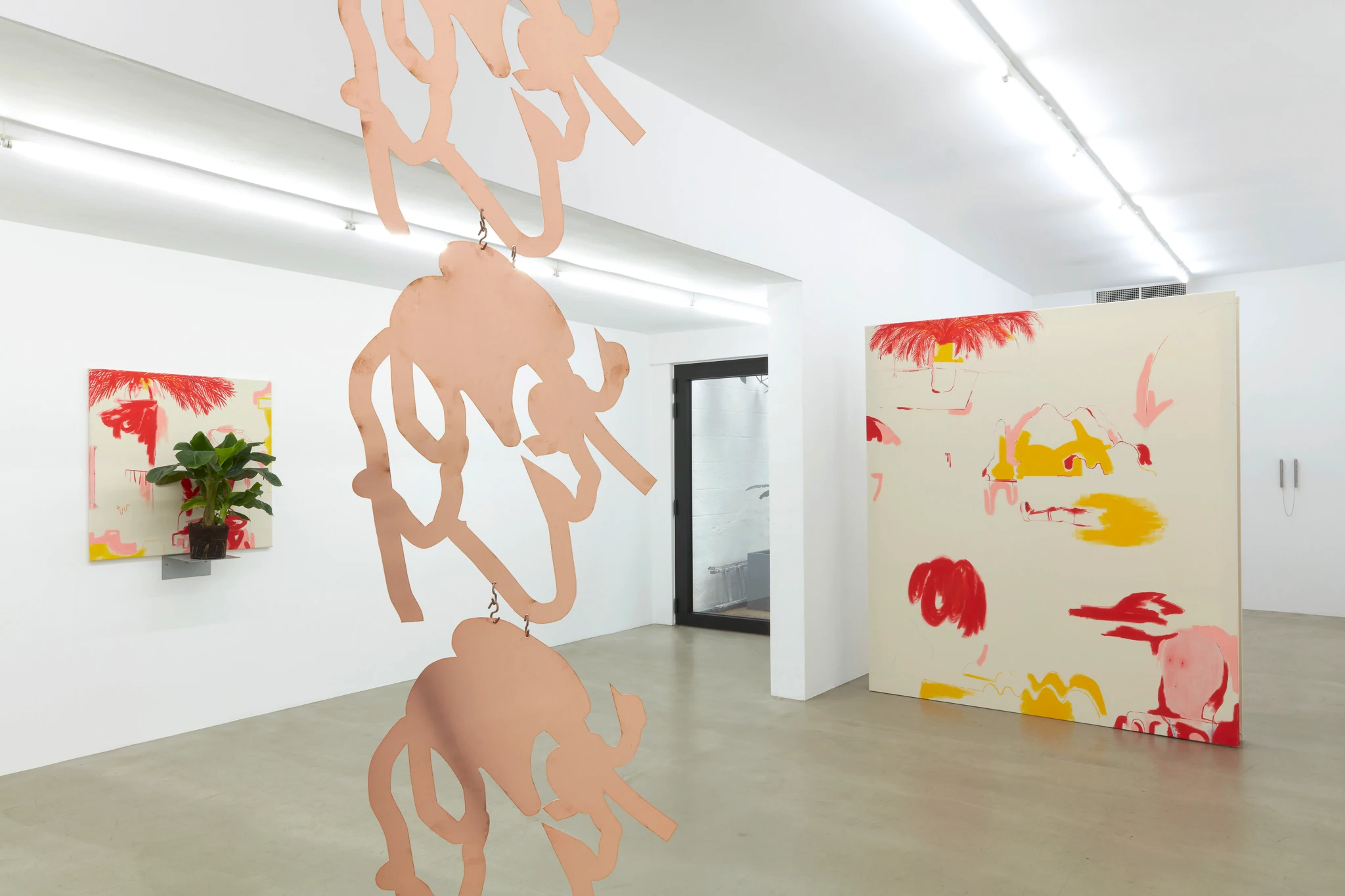 Documentation from the solo show Monroe Springs at Base-Alpha Gallery Antwerp. Duration of the exhibition: 3 September - 10 October 2020. Photography by WeDocumentArt